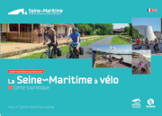 Kaart van la Seine-Maritime met de fiets